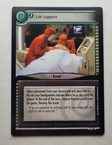 Star trek ccg supporto vitale - trek,