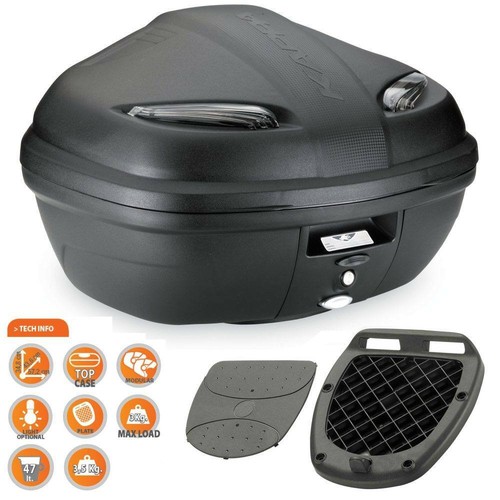 Bauletto top case - top, scooter