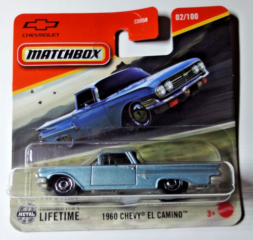 Matchbox 1960 chevy el - matchbox,