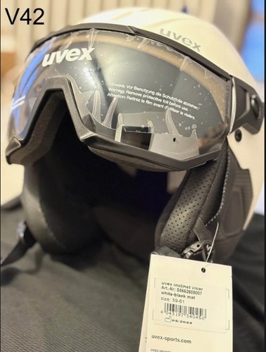 Casco sci con visiera uvex - casco,