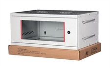 ARMADIO RACK 19" A MURO 4U 19" (L) 542 MM (P) 400 MM COLORE GRIGIO DISASSEMBLATO