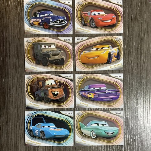 Set film topps chrome disney - set,