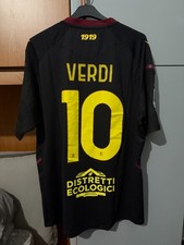 Maglia Salernitana Third Kit Shirt Verdi #10 2021/22 Zeus - Taglia L