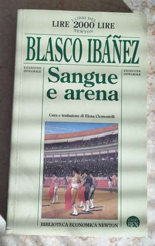 Libro sangue arena - libro, e