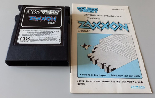 Jeu zaxxon pour colecovision - "zaxxon",