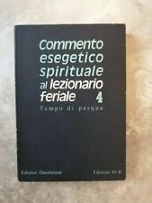 COMMENTO ESEGETICO SPIRITUALE