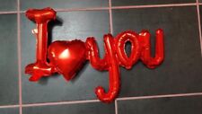 Palloncino san valentino i love you 90 cm cuore amore cupido