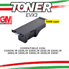 TONER EXV3 NERO COMPATIBILE