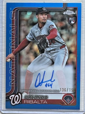 2025 Topps Chrome Blue