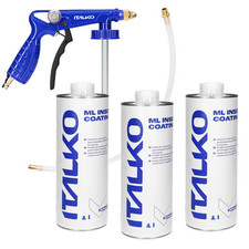 3x 1kg Sigillante Cavità UBS Protezione Cavità Antiruggine Trasparente + Pistola