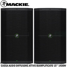 Mackie THUMP 215 COPPIA Cassa Audio Diffusore Attivo Cono 15" 1400W | DJ Karaoke