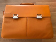 Cartella Porta Computer per Uomo-Donna - Piquadro  - Arancione - Nuova