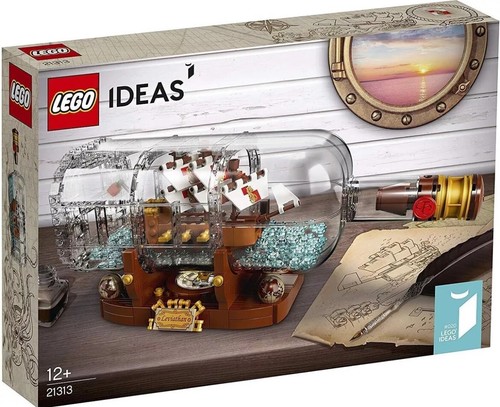 Lego ideas nave bottiglia - nave, in