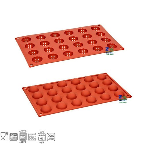 Stampo forma silicone 24 - in,
