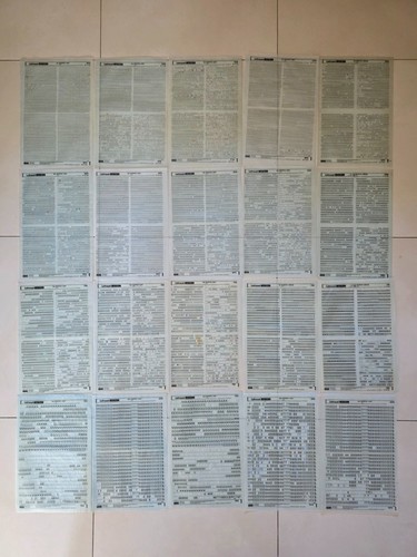 Letraset transfer lettere - letraset,