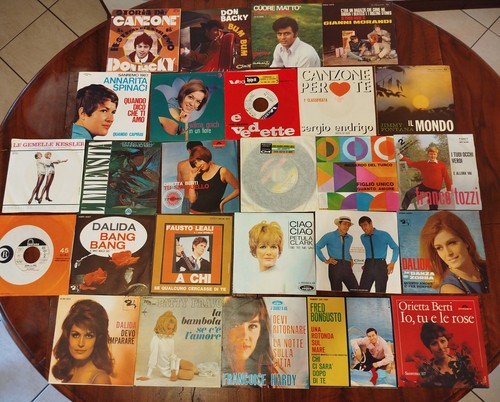Lotto dischi giri - 45,