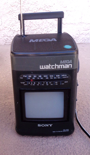 Radio sony mega watchman - radio,
