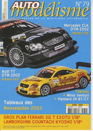 Auto modelisme 04 2003 - auto, n°79
