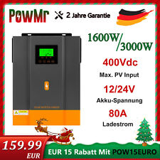 Inverter Ibrido 24V 3000W Off Grid Inverter Solare MPPT 80A PV 30-400V