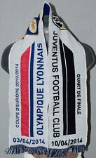 Sciarpa Olympique Lyonnais Sciarpa Juventus 2013/2014 Calcio Champions League Tifoso