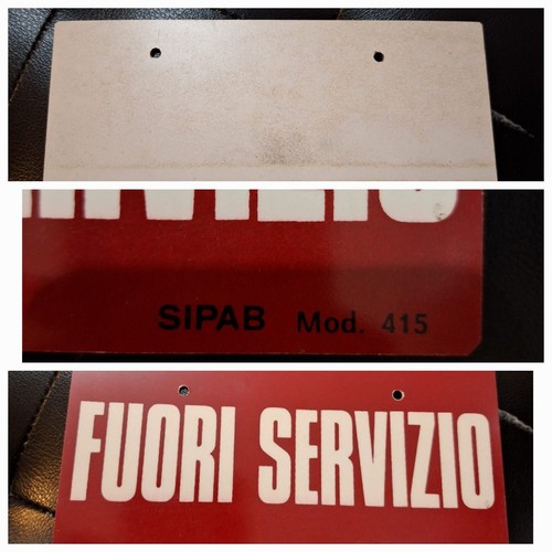 Fuori servizio sipab - fuori, 415