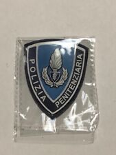 PATCH  POLIZIA PENITENZIARIA - SCUDETTO GOMMATO IN RILIEVO