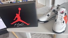 Air Jordan 4 retrò bianco