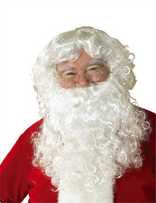 Rubies Parrucca Da Babbo Natale Con Barba per Adulto, Parrucca Con Barba E Baffi