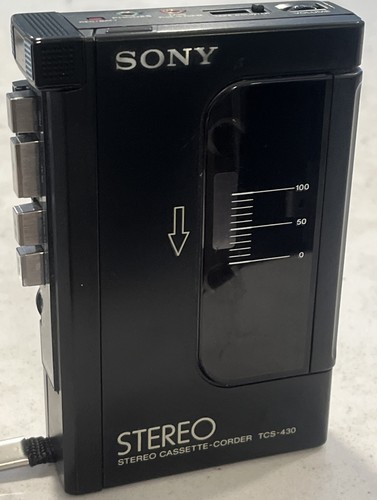 Sony tcs 430 lettore cassette - sony,