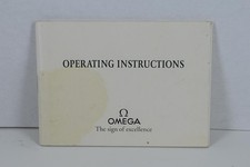 Omega Libretto Istruzioni Uso 1993 - 03090150 50/0294 720 / 1108 / 1109