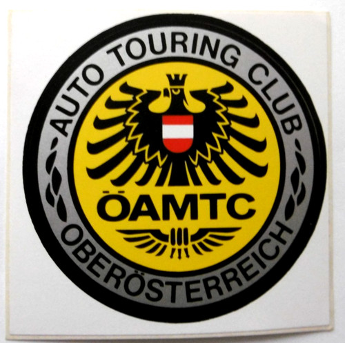 Adesivo pubblicitario öamtc - adesivo,
