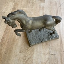 SCULTURA STATUA FIGURA CAVALLO