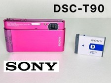 Fotocamera digitale compatta Sony Cyber Shot DSC-T90 12,1MP testata funzionante