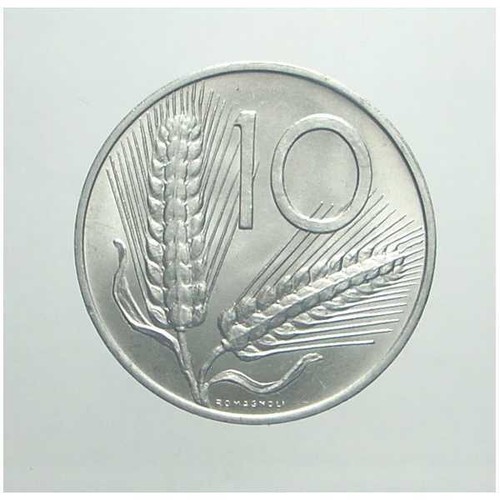 Repubblica italiana 10 lire - repubblica,