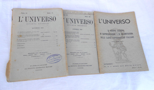Universo rivista mensile - l’universo,