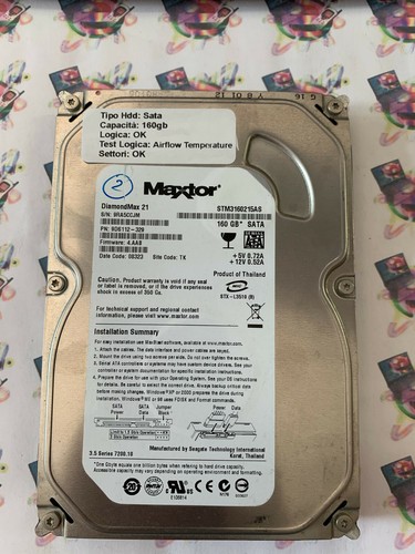 Hard disk usato sata - usato, 3,5"