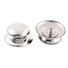 Stainless steel pan, lid with