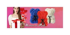 Orsetto di Rose Idea Regalo Amore San Valentino Anniversario