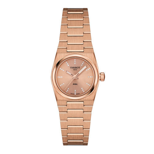 Tissot prx 25mm pink - tissot, gold