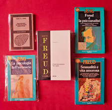 SIGMUND FREUD  e CARL GUSTAV JUNG - Lotto 5 volumi Newton, Mind, Boringhieri