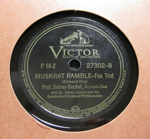 Prof sidney bechet muskrat - prof.,