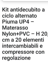 materasso anti decubito per disabili altezza 20 cm