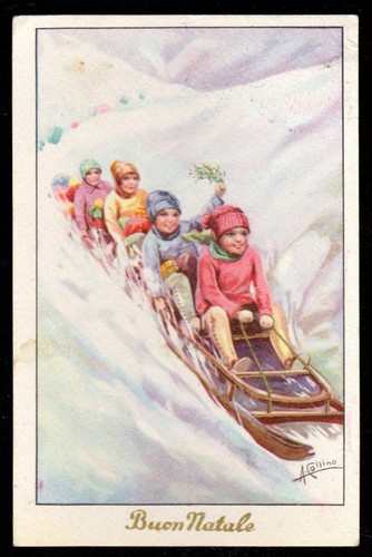 Collino cartolina buon - a.,