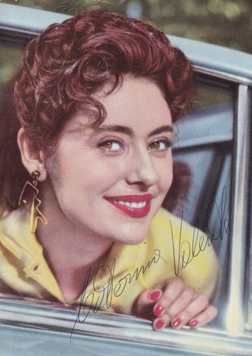 Caterina valente autografo - valente,