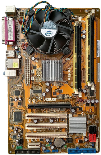 Scheda madre asus - p5kpl,, 4gb