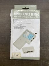 GBC Tester per cavi di rete RJ45 RJ11 USB BNC Lan Cat5 Cat6 materiale elettrico