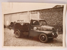 Autocarro Fiat 615 1951 Esso Trasporto Carburanti Torino Fotografia Vintage