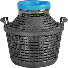 Damigiana in Vetro Con Cesto