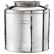 Contenitore fusto in acciaio