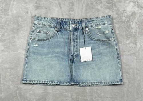 Zara denim minigonna donna - minigonna,